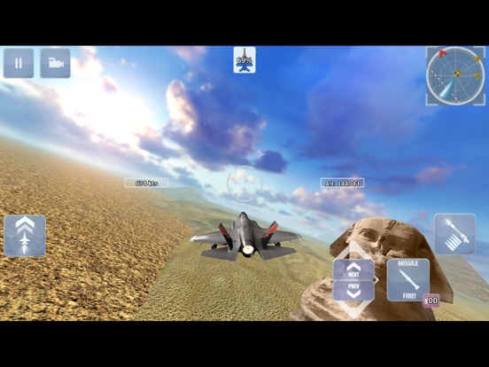 Screenshot #6 pour FoxOne Fighter Plane Simulator