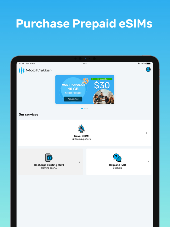MobiMatter eSIM Marketplace