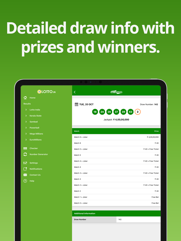 Screenshot #4 pour India Lottery Results