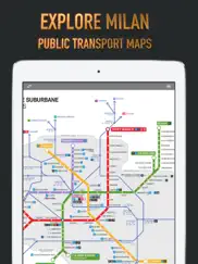 milan metro and transport iPad Captures Décran 1