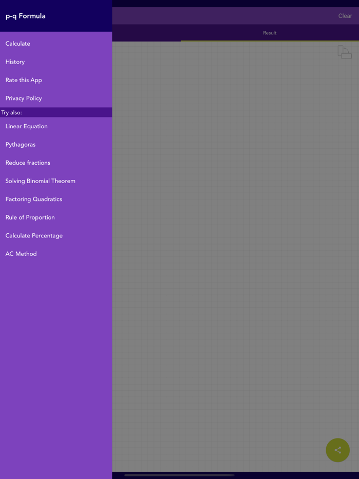 Quadratic Formula PQ PRO