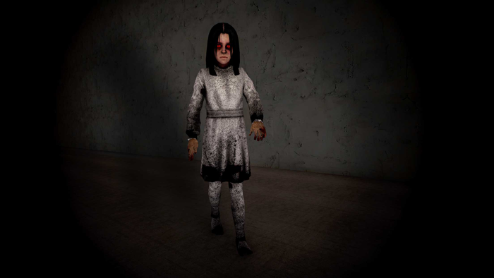 The Girl in Haunted House