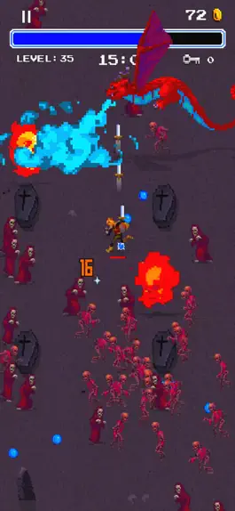 The game Grimnight Heroes: Survivors Game screenshot Grimnight Heroes: Survivors apk