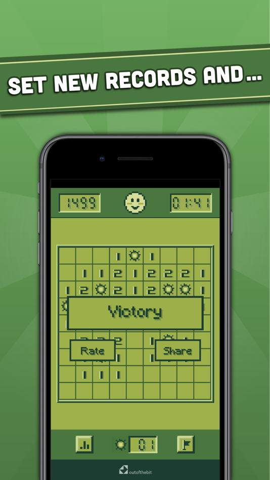 #2. Minesweeper - Classic games (iOS) Podle: OutOfTheBit Ltd