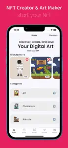 NFT Create screenshot #1 for iPhone