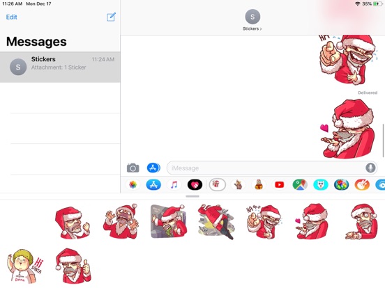 Screenshot #5 pour Christmas Santa - Xmas Sticker