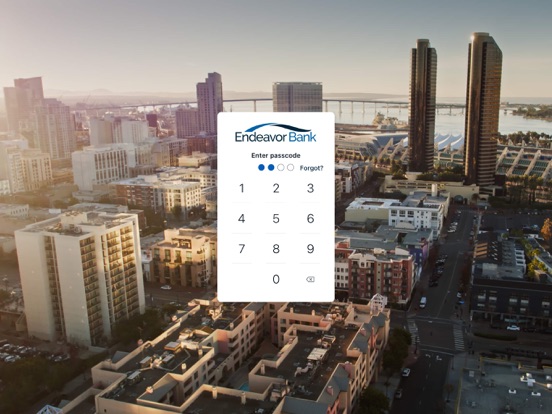 Endeavor Bank iPad screenshot 2 - Finance app
