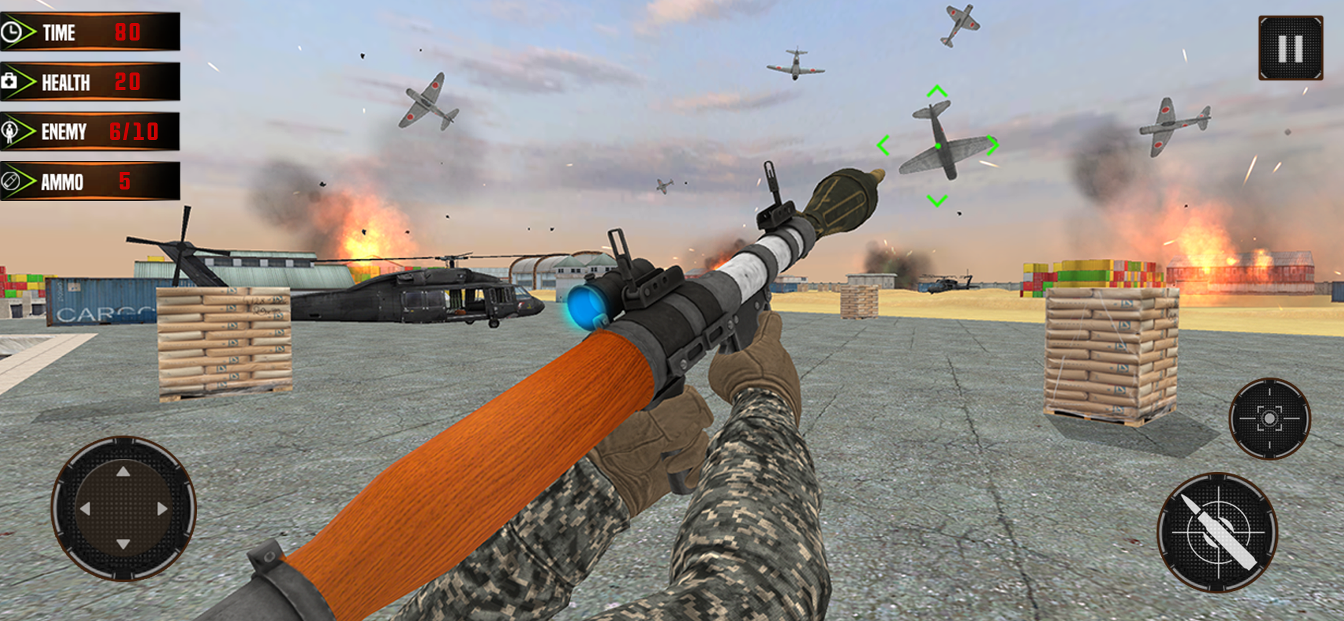 Airplane Combat Shooting Games screenshot 2