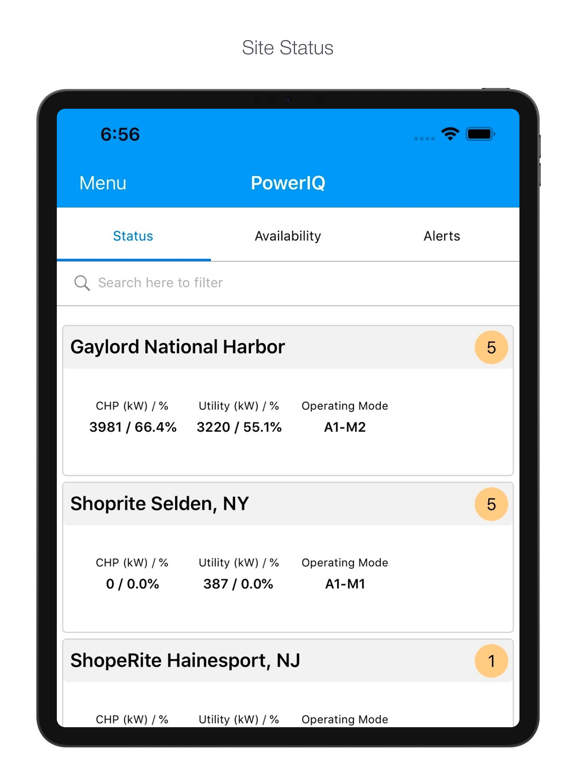 Power IQ Mobile iPad screenshot 4 - Business app