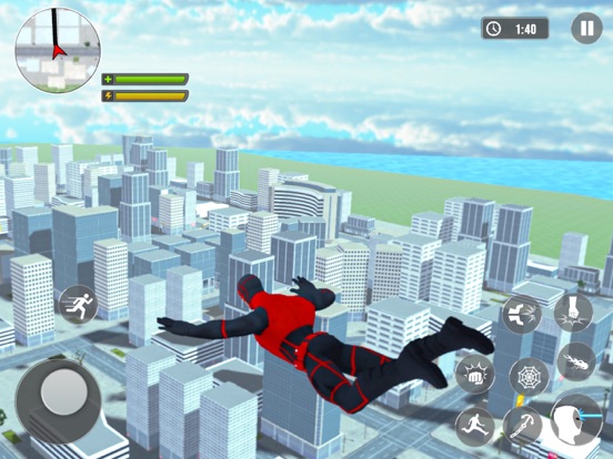 Superhero Rope War Rescue Game