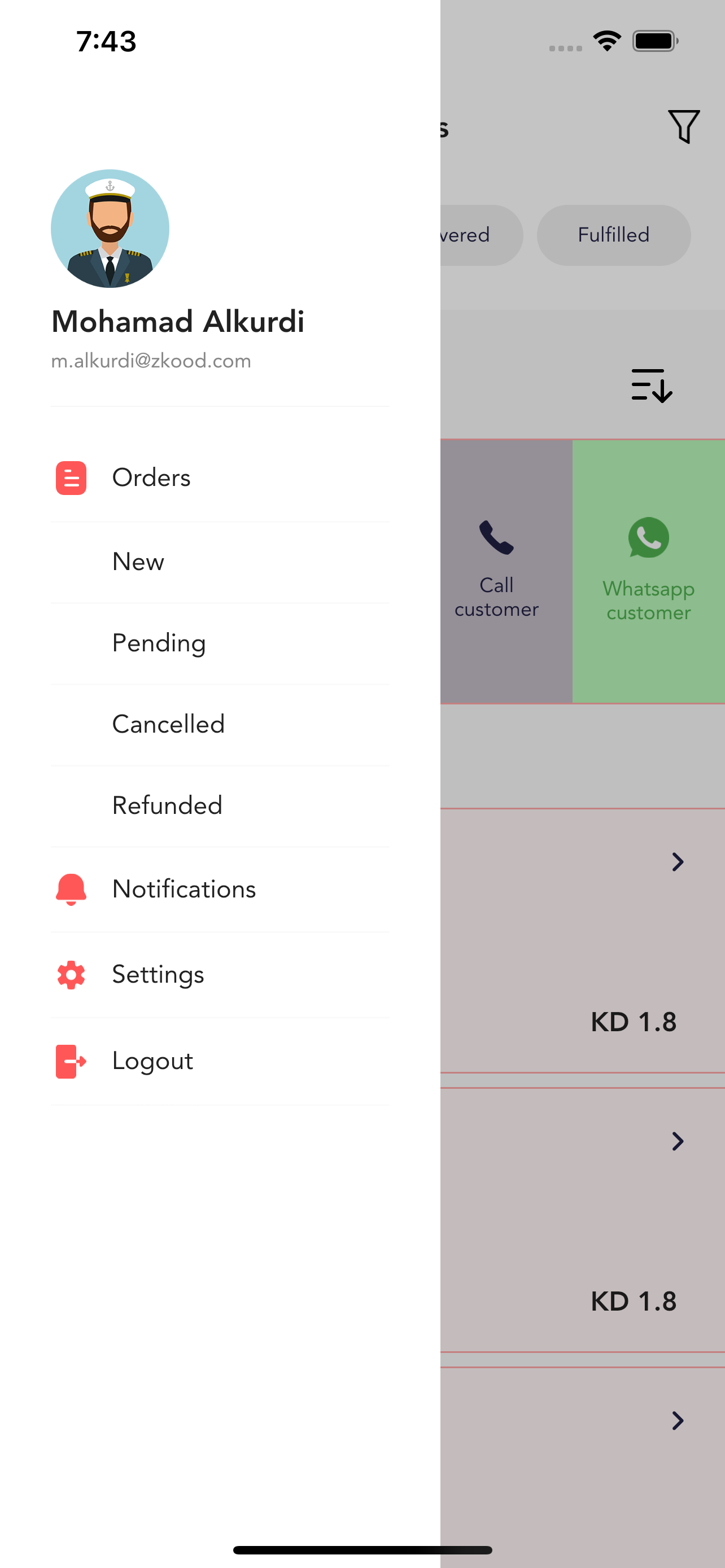 OSOSS ORDERS