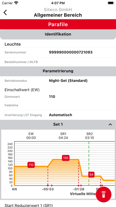 Siteco iQ Screenshot