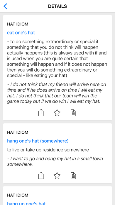 Time & Clothing idioms Screenshot