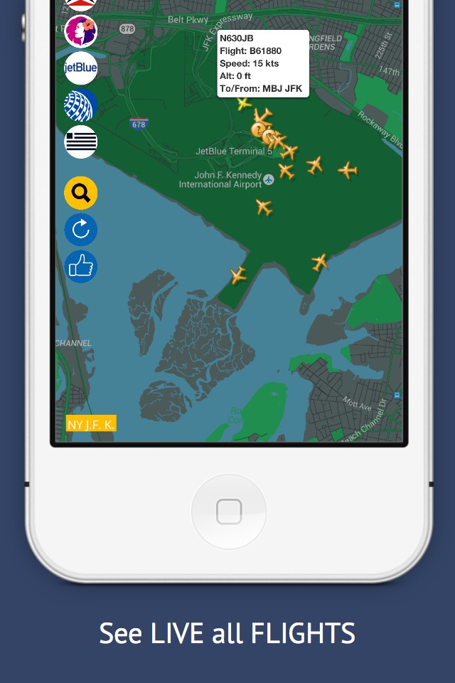 USA Tracker View all flights
