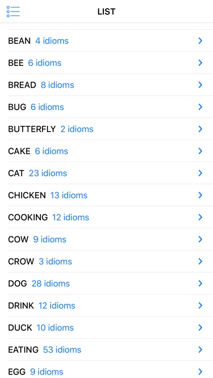 Animal & Food idioms