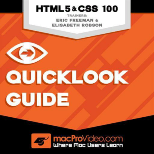 HTML5 and CSS QuickLook Guide App Support