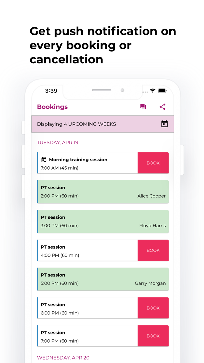 FitGen for Personal Trainer