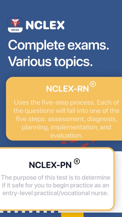 Screenshot #1 pour NCLEX RN Exam
