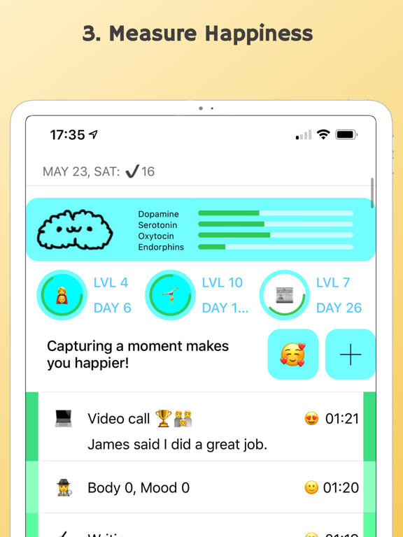 Habits of Health Daily Tracker iPad screenshot 3 - Health & Fitness app