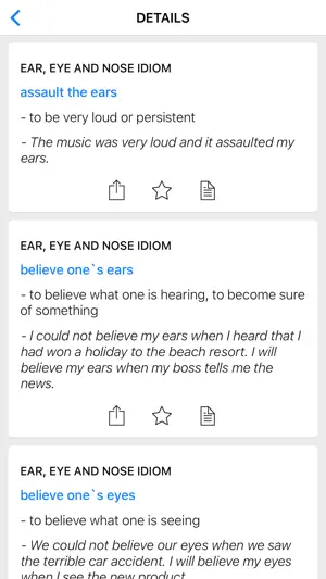 Eyes & Love idioms screenshot 2