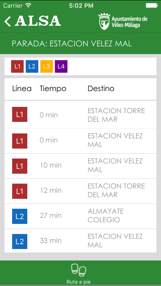 #5. Autobuses Vélez-Málaga (iOS) 由: GeoActio