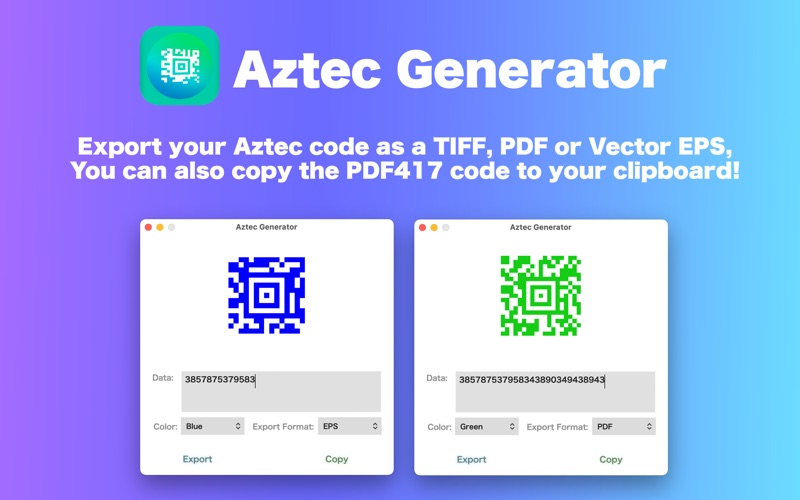aztec generator 2 - code maker iphone screenshot 3