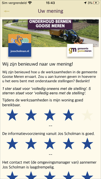 Onderhoud bermen Gooise Meren Screenshot