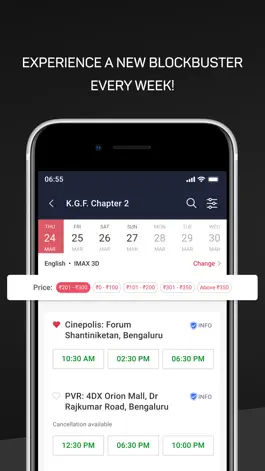 Game screenshot BookMyShow | Movies & Events apk