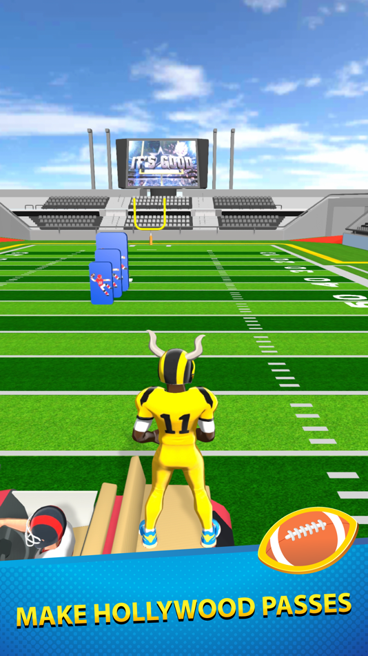 #8. Hyper Touchdown 3D (iOS) 由: BoomHits sp. z o.o.