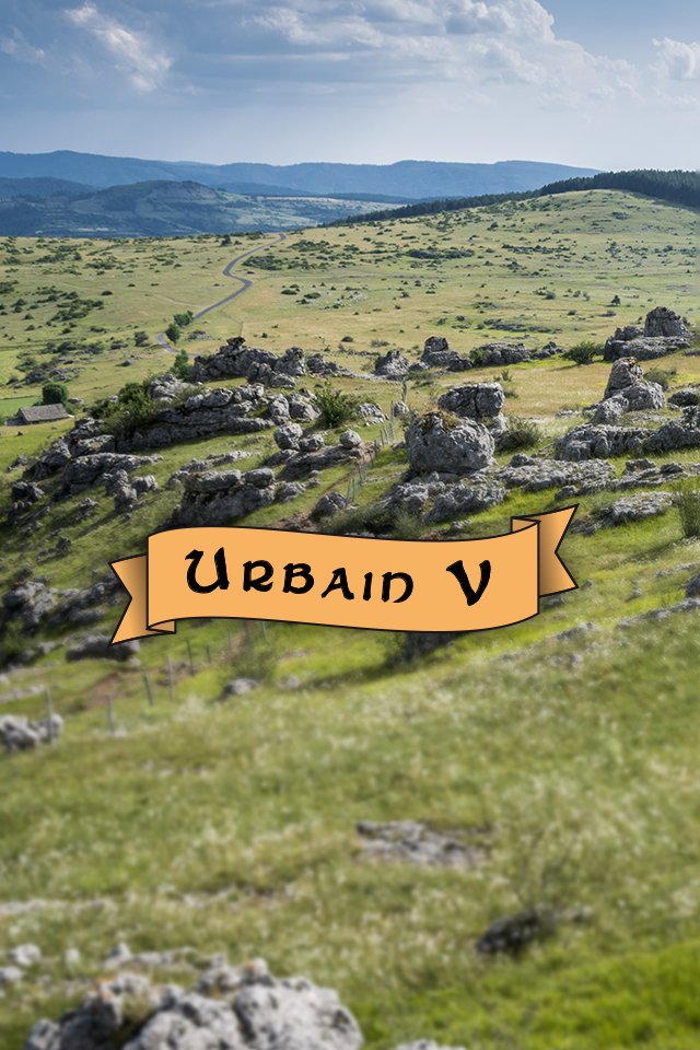 Randonnée chemin Urbain V