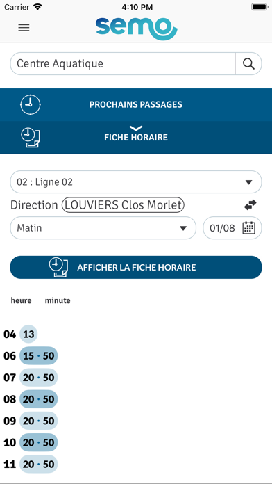 Semo - mobilité Screenshot
