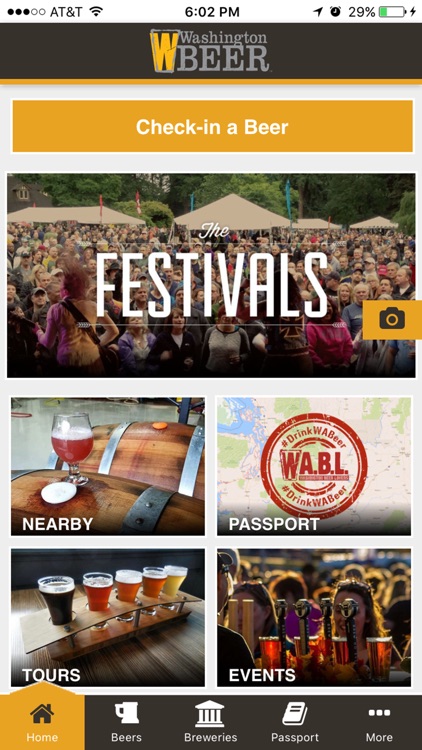 Washington Beer Mobile App