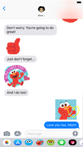 Elmo Stickers screenshot
