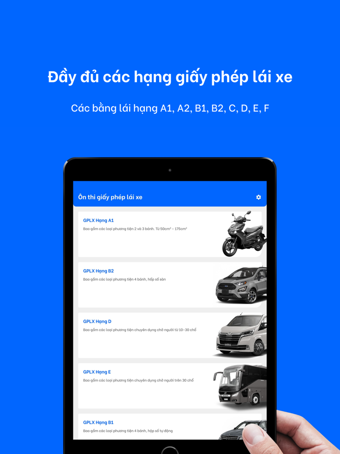 Ôn GPLX 120 Mô Phỏng and 600 Câu