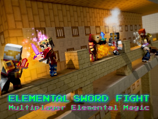 Screenshot #4 pour Elemental Sword Fight