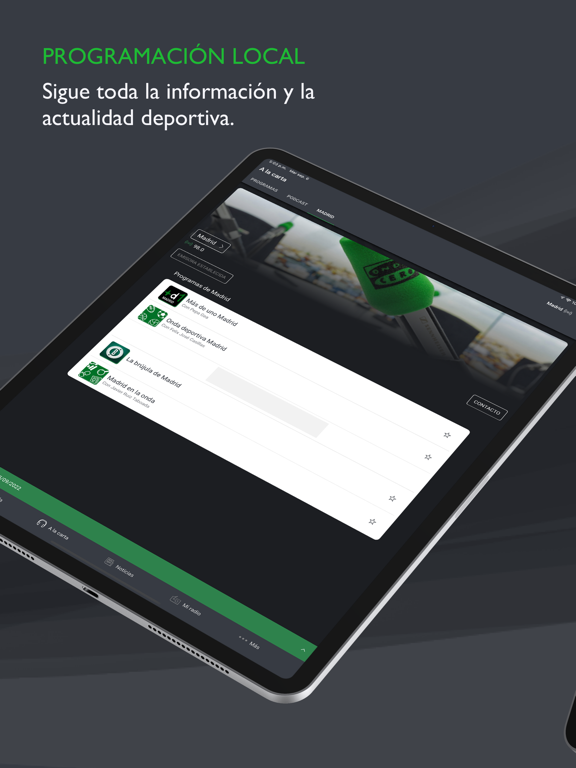 Onda Cero: Radio FM y Podcast iPad screenshot 5 - News app