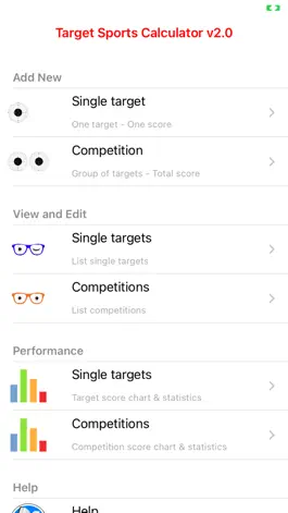 Game screenshot Target Sports Calculator apk