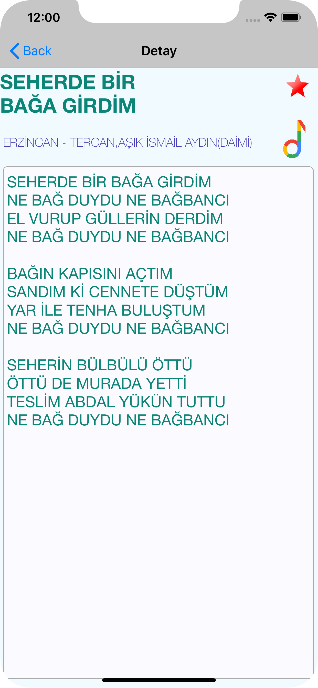 Dybos Baglama Tuner screenshot 8