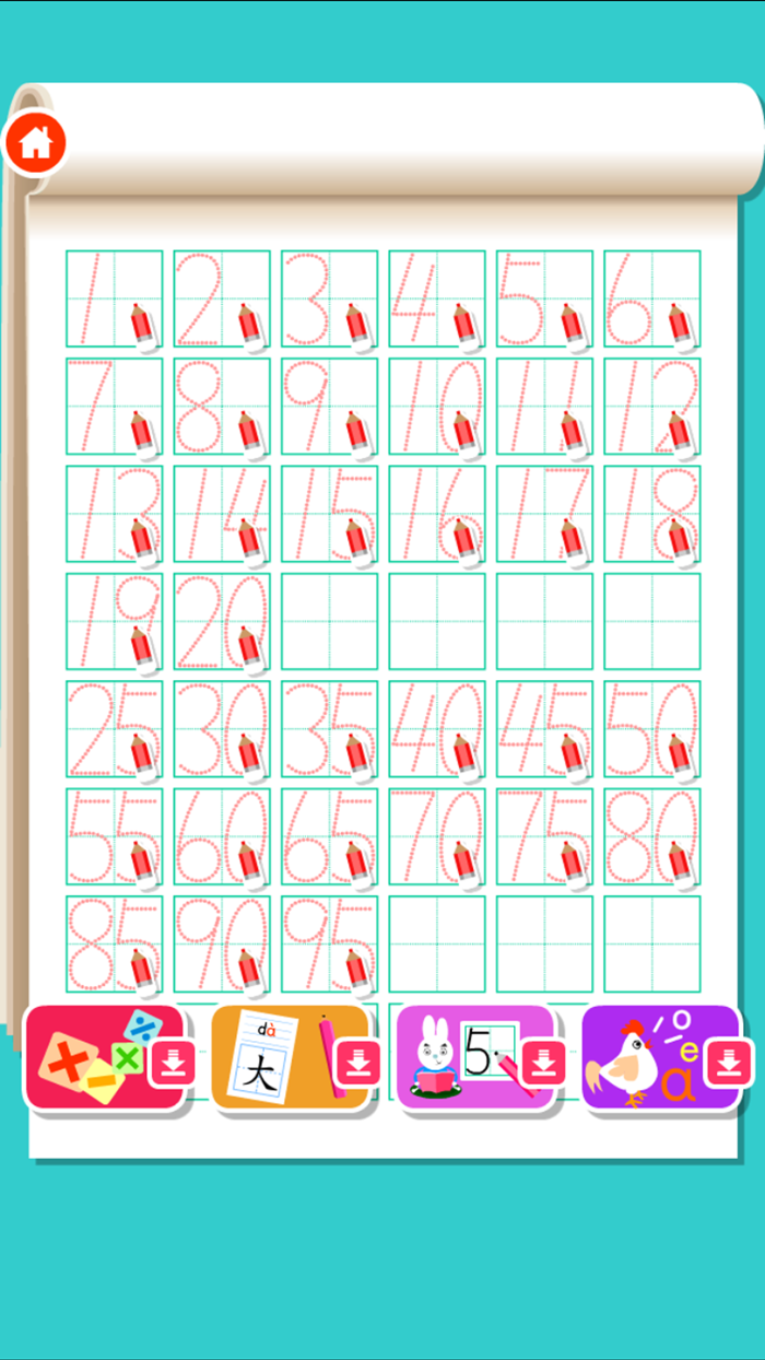 Write Numbers Learn Math