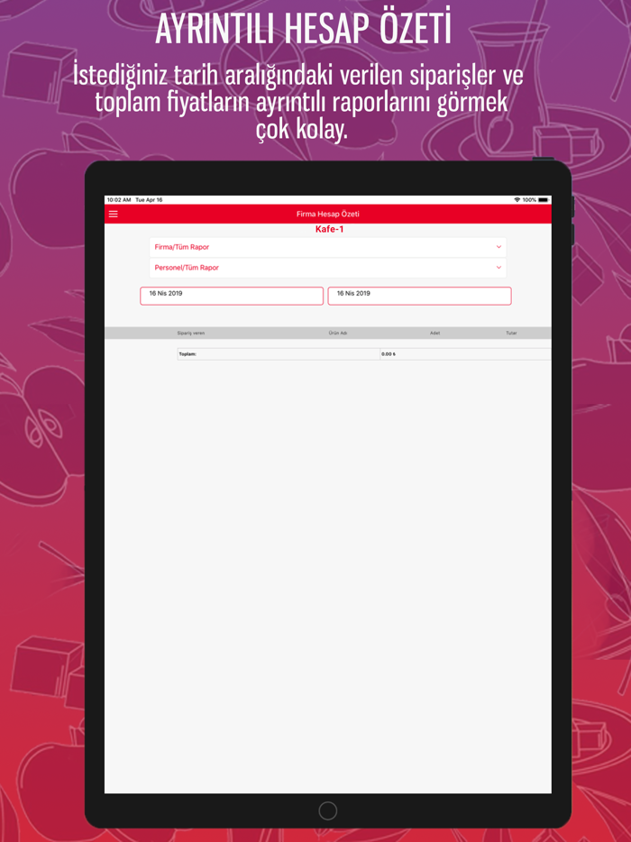Çay Sipariş Uygulaması