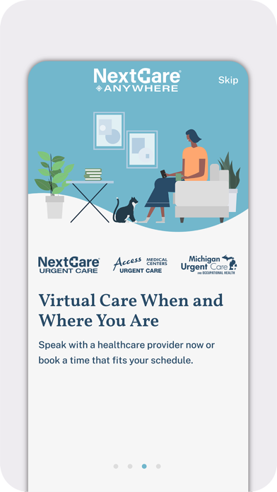 NextCare Anywhere Screenshot