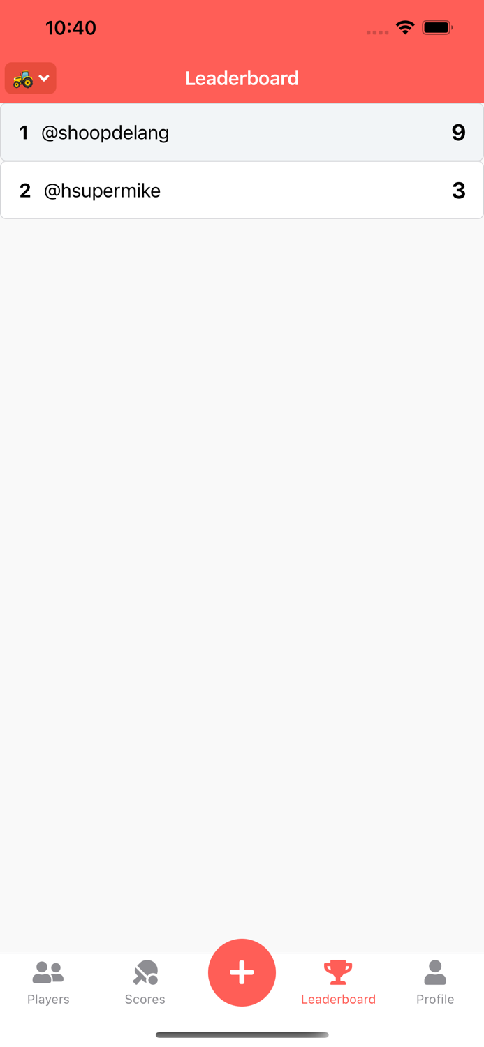 Scoreboard - Track Board Games