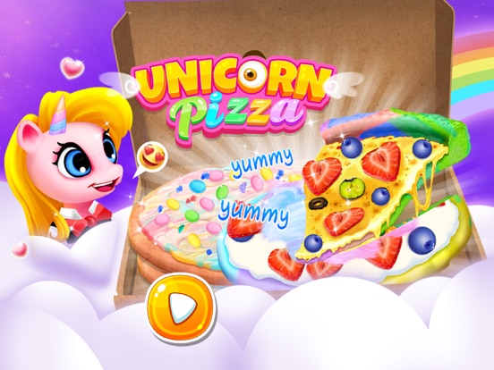 Unicorn Pizza - Rainbow Candyのおすすめ画像1