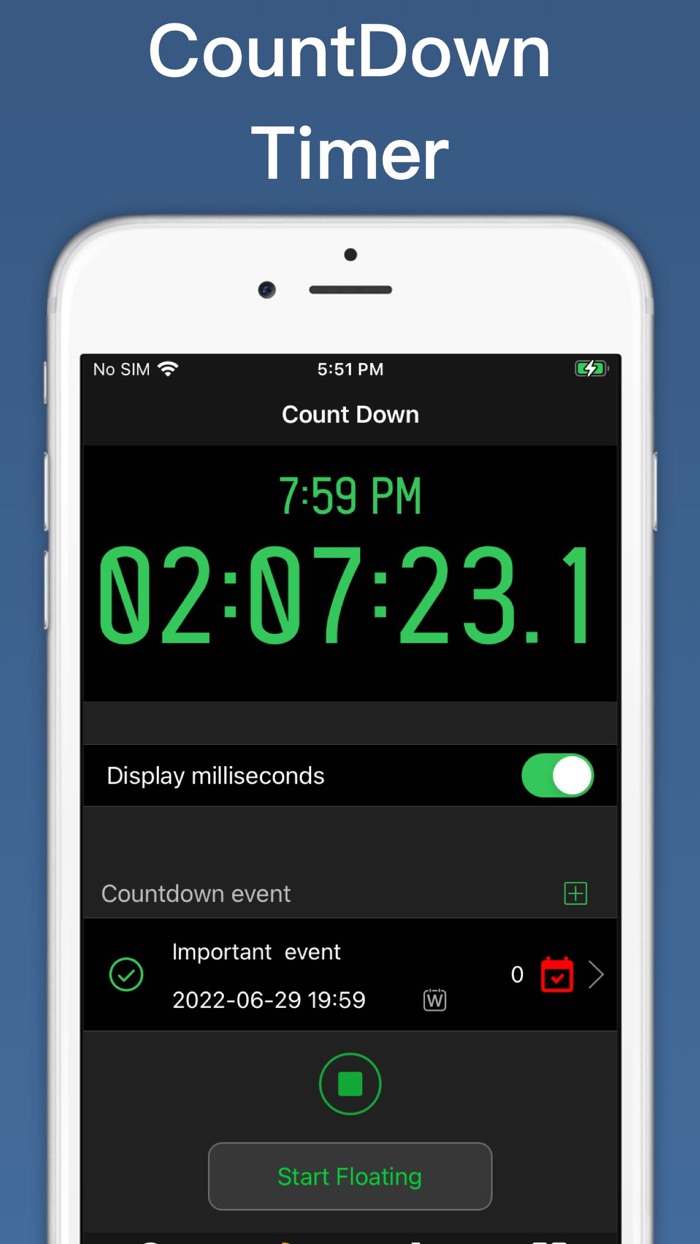 LCT Floating Timer - Stopwatch