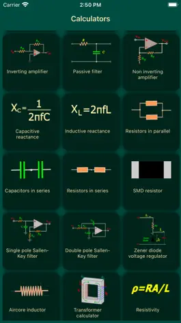Game screenshot Calctronics: Electronics tools mod apk