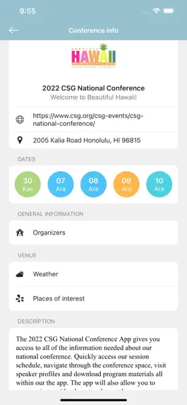 Game screenshot 2022 CSG National Conference apk