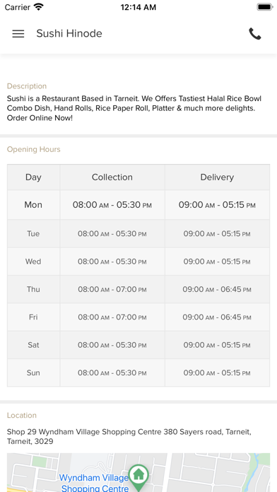 Sushi Hinode Screenshot