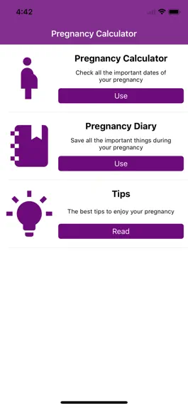Game screenshot Pregnancy Calculator & Diary mod apk