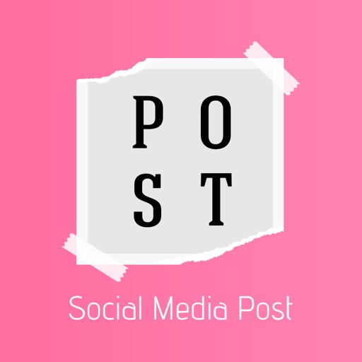 Social Media Posts Maker iOS App