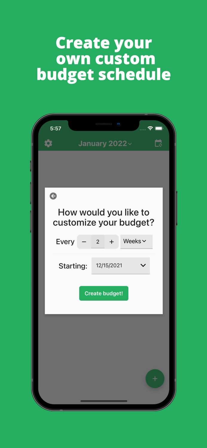 EveryTwo Biweekly Budgeting